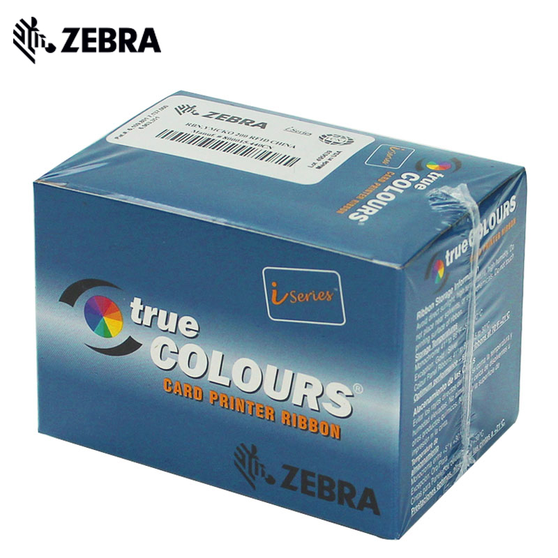 千亿国际qy18vip Zebra斑马P330I全格彩色带 证卡打印机原装色带