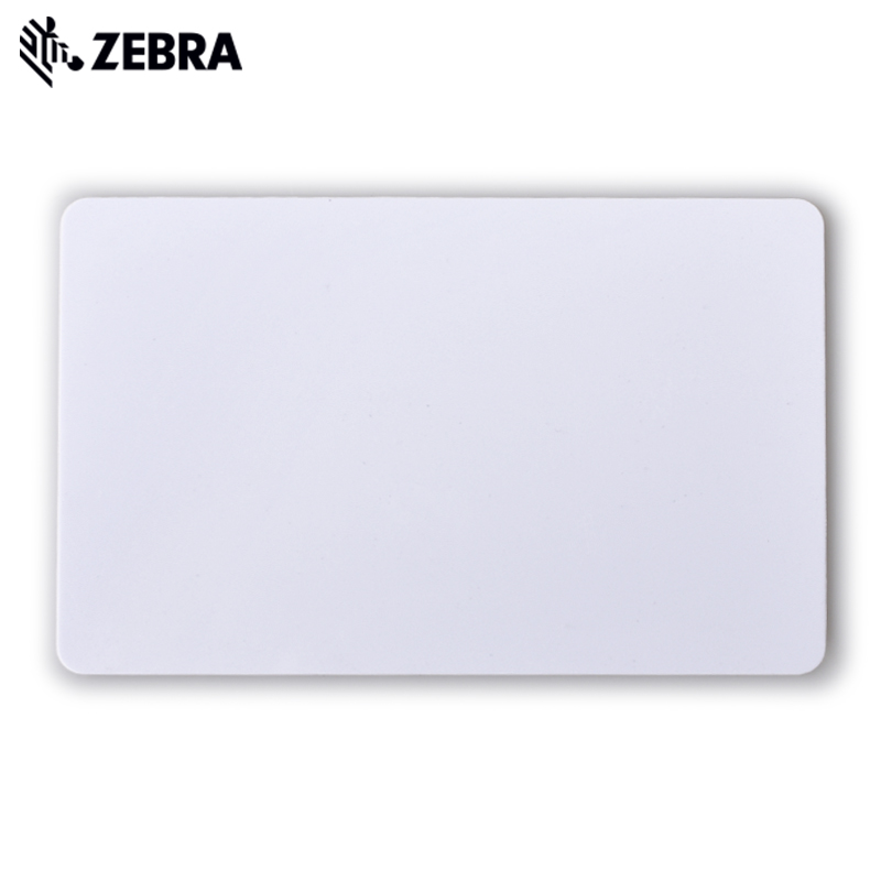 ZEBRA斑马原装证卡打印机白卡 PVC空白卡 