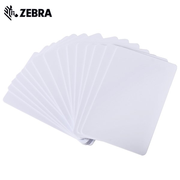ZEBRA斑马原装证卡打印机白卡 PVC空白卡 