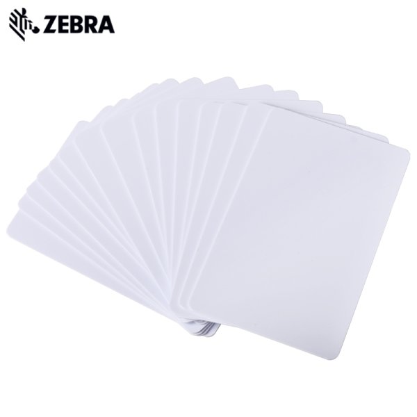 ZEBRA斑马原装证卡打印机白卡 PVC空白卡 