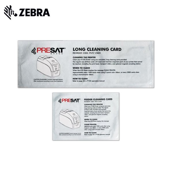 千亿官网国际平台 ZEBRA斑马 ZXP Series3C证卡打印机清洁卡套装